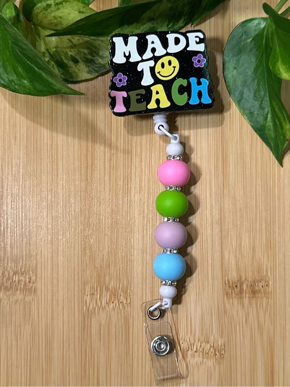 🍎📚‎ Made To Teach Velcro Badge Buddy / Interchangeable Badge Topper